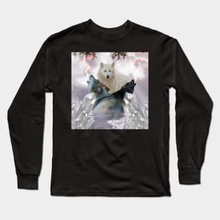 Awesome wolves Long Sleeve T-Shirt